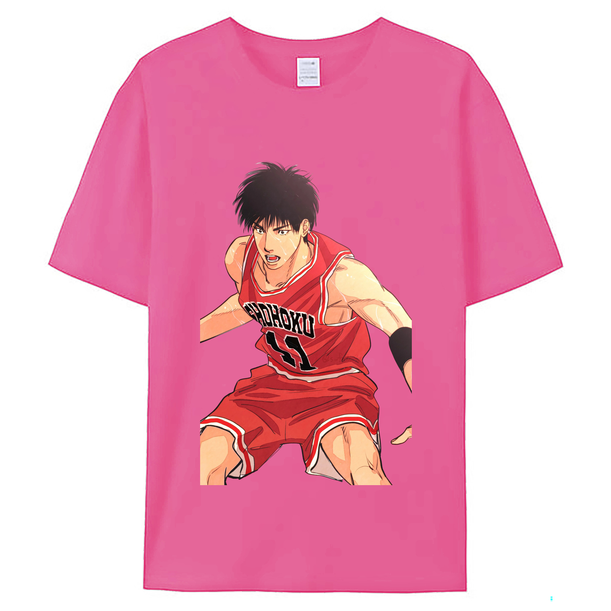 （画像用） SLAM DUNK／スラムダンク レディースカジュアルプリントTシャツ（綿100％）